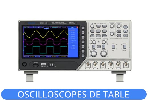 Oscilloscopes de table Hantek